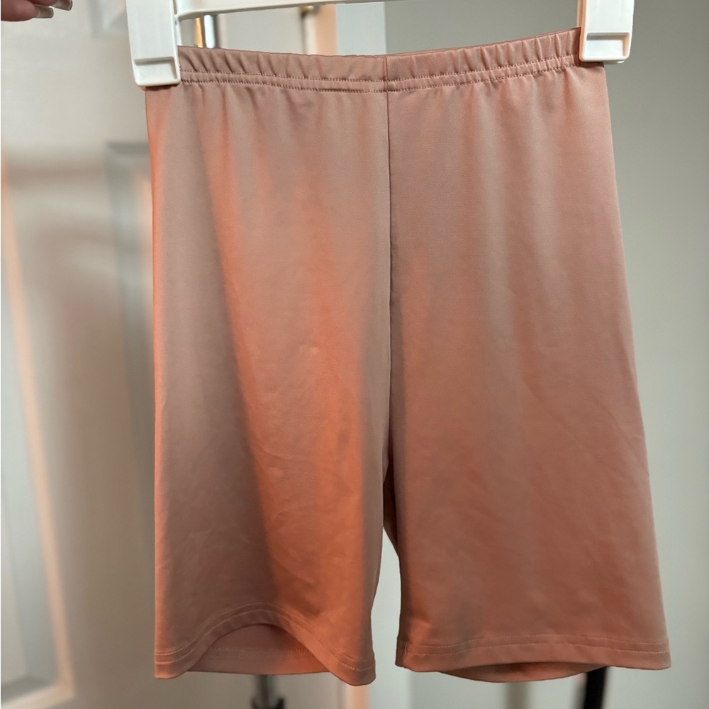 SHEIN Blush Elastic Waist Shorts